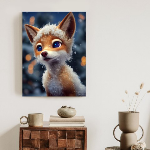 Plakat Red Fox In The Snow