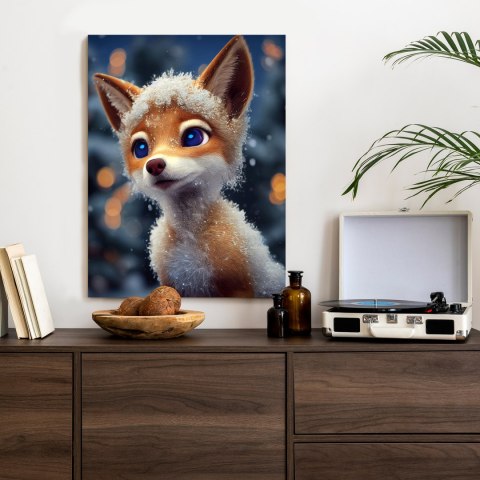 Plakat Red Fox In The Snow