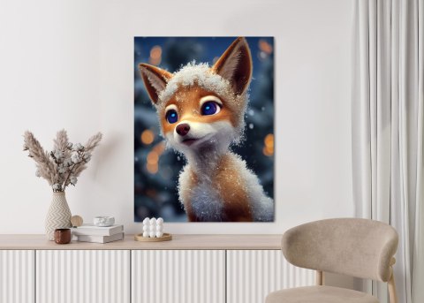 Plakat Red Fox In The Snow
