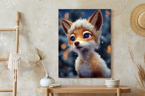 Plakat Red Fox In The Snow