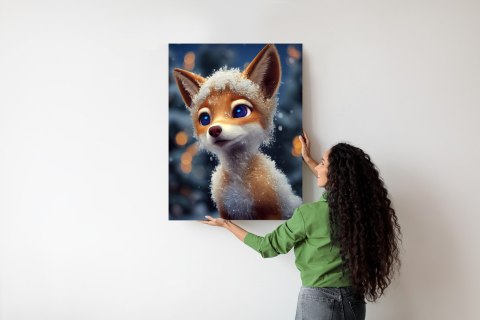 Plakat Red Fox In The Snow