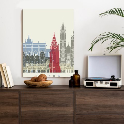 Plakat Słynna Architektura Krakowa