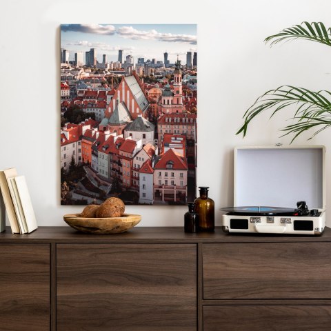 Plakat Widok Z Góry Na Stare Miasto W Warszawie