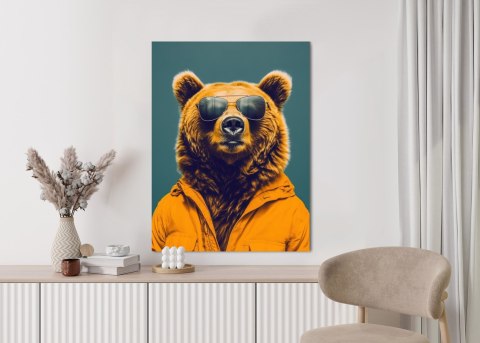 Plakat Niedźwiedź W Żółtej Koszuli