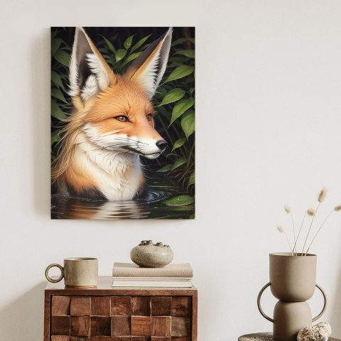Plakat Portret Lisa W Wodzie