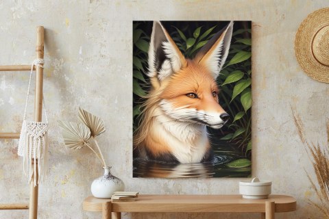 Plakat Portret Lisa W Wodzie