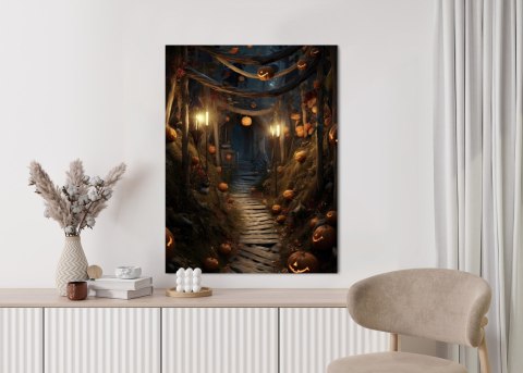Plakat Jesienny Las I Dynie