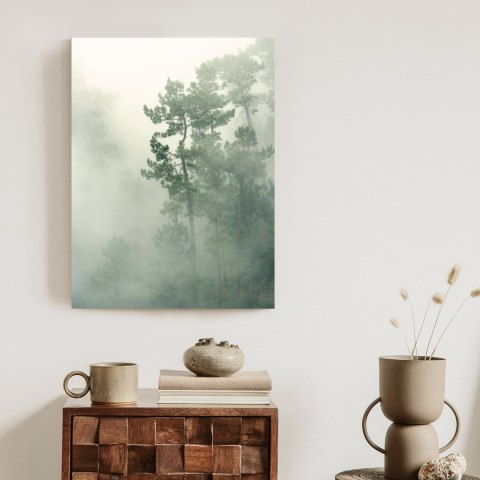 Plakat Mgła W Zielonym Lesie Natura