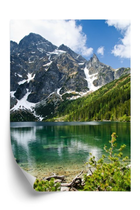 Plakat Morskie Oko W Polskich Tatrach