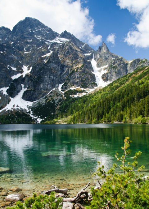 Plakat Morskie Oko W Polskich Tatrach