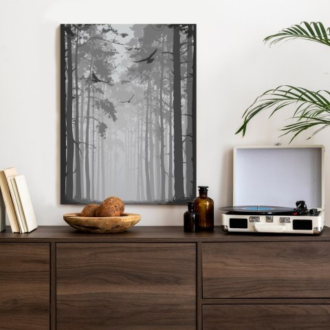 Plakat Ptaki W Mrocznym Lesie