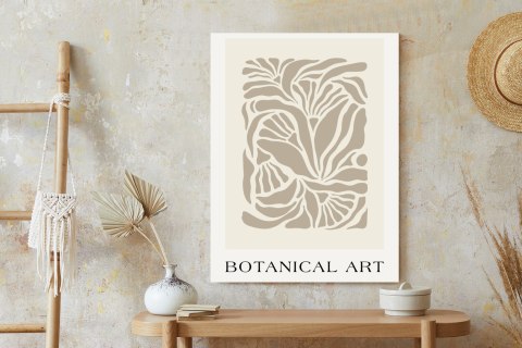 Plakat Styl Matisse&#039;a Botaniczny Wzór