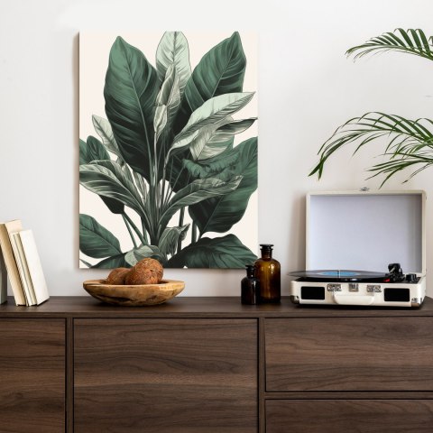 Plakat Zielona Roślina Filodendron