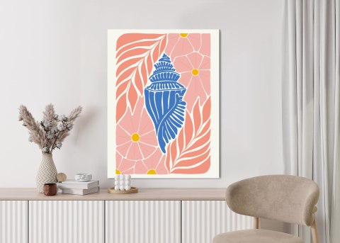 Plakat Abstrakcja Minimalistyczne Rośliny W Stylu Matisse&#039;a