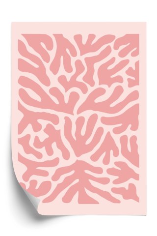 Plakat Abstrakcyjne Rośliny Botaniczny Wzór W Stylu Matisse