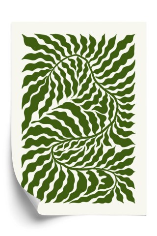 Plakat Botaniczna Kompozycja Minimalistyczna Abstrakcja