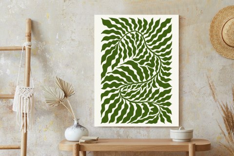 Plakat Botaniczna Kompozycja Minimalistyczna Abstrakcja