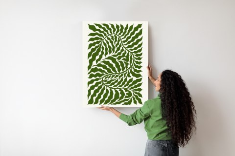 Plakat Botaniczna Kompozycja Minimalistyczna Abstrakcja