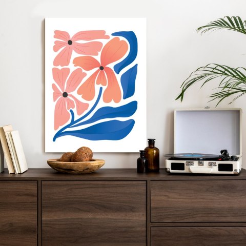 Plakat Wiosenne Kwiaty Abstrakcja