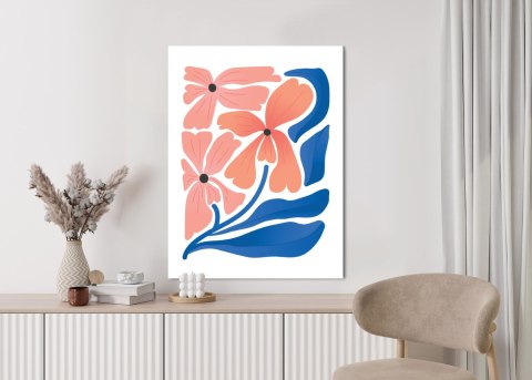 Plakat Wiosenne Kwiaty Abstrakcja