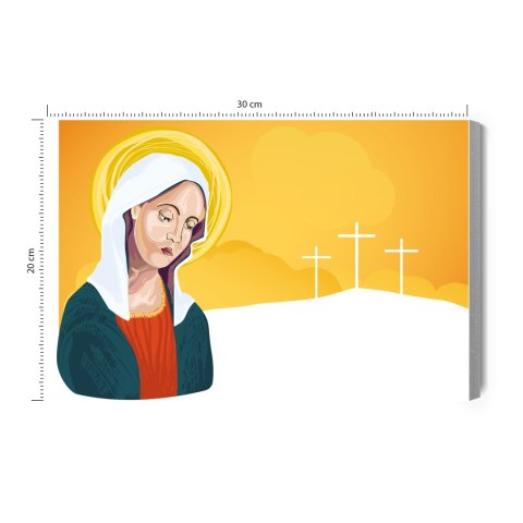 Obraz Na Płótnie Portret Najświętszej Maryi Panny