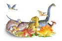 Fototapeta Dinozaury Malowane Akwarelą