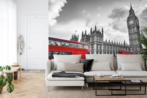 Fototapeta Londyn Czarno-Biała