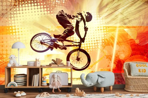 Fototapeta Rowerzysta