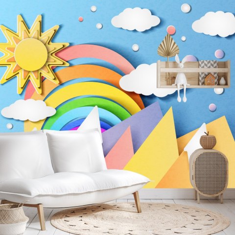 Fototapeta Dla Dzieci - Kolorowy Krajobraz