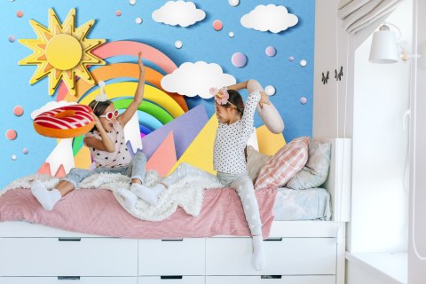 Fototapeta Dla Dzieci - Kolorowy Krajobraz