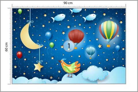 Fototapeta Dla Dzieci - Magiczna Noc