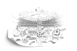 Fototapeta Piłka Nożna Stadion