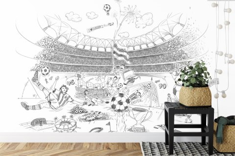 Fototapeta Piłka Nożna Stadion