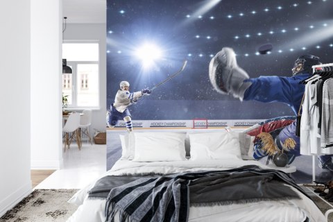 Fototapeta Strzał Hokeisty