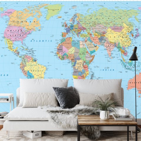 Fototapeta Mapa Świata