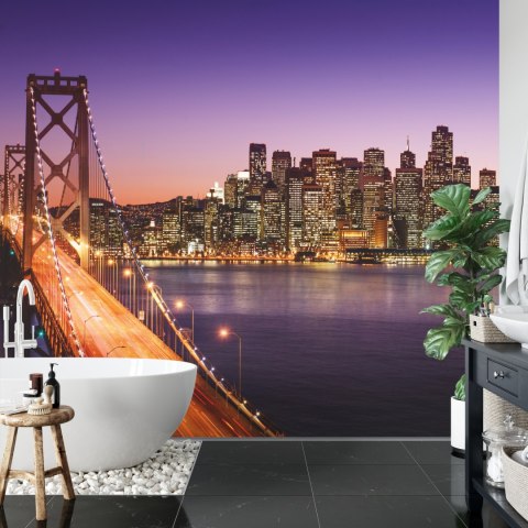 Fototapeta Most Nocą