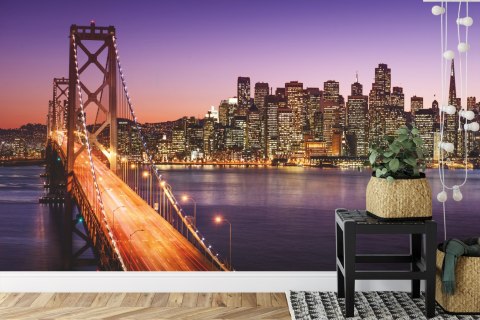 Fototapeta Most Nocą