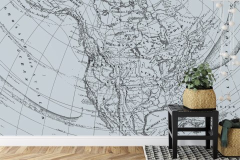 Fototapeta Stara Mapa