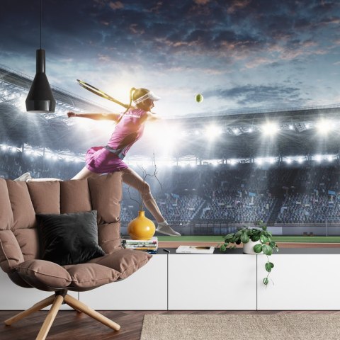 Fototapeta Tenisistka Na Stadionie