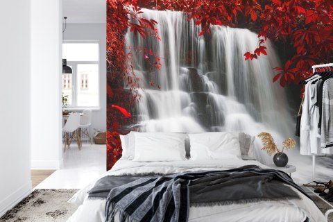 Fototapeta Jesienny Wodospad