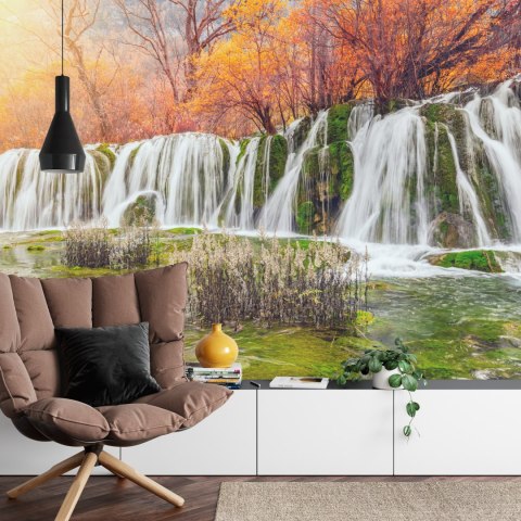 Fototapeta Jesienny Wodospad