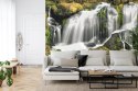 Fototapeta Wodospad W Lesie