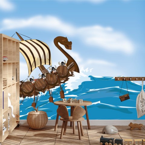 Fototapeta Statek Na Morzu