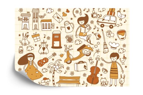 Fototapeta Dla Dzieci - Bawiące Się Dzieci