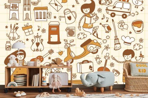 Fototapeta Dla Dzieci - Bawiące Się Dzieci