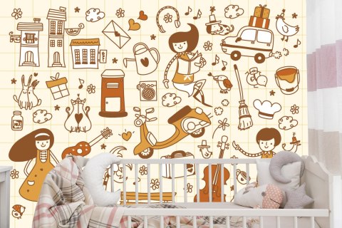 Fototapeta Dla Dzieci - Bawiące Się Dzieci