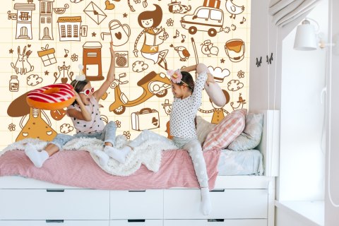 Fototapeta Dla Dzieci - Bawiące Się Dzieci