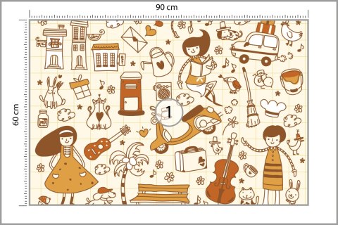 Fototapeta Dla Dzieci - Bawiące Się Dzieci