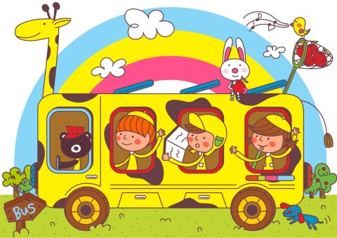 Fototapeta Dla Dzieci - Wycieczka Szkolna