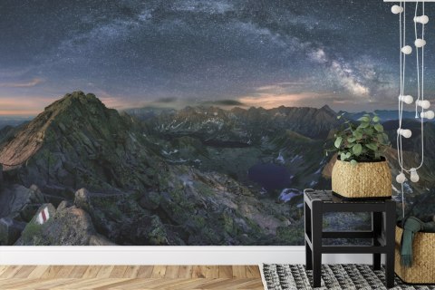 Fototapeta Droga Mleczna Nad Tatrami